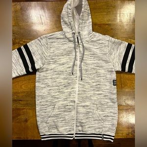 NWOT BKX Ricky Singh 25 Anniversary Edition black & white Sweatshirt. Men’s M.